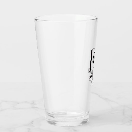 VERRE J'ADORE LES MOTS DE PASSE (Droite)