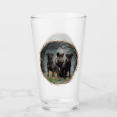 Verre Jagdterrier, Coeur courageux (Devant)