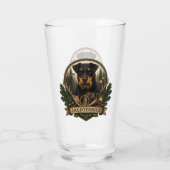 Verre Jagdterrier , Logo de chasse (Dos)