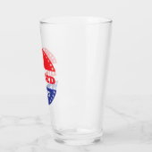 Verre J'Ai Dinqué Aujourd'Hui Pickleball (Gauche)