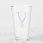 Verre J'ai essayé la médaille (Dos)