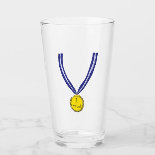 Verre J'ai Essayé Médaille (Devant)