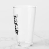 Verre J'ai survécu à un Narcissiste (Gauche)