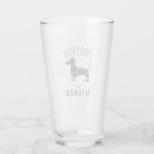 Verre J'ai un petit évier (Dos)