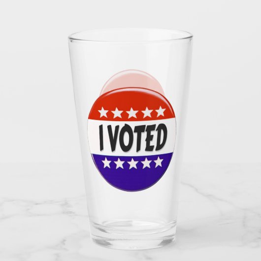 Verre J'ai voté (Devant)