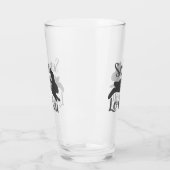 Verre Jaillissent un certain lapin vous aime (Gauche)