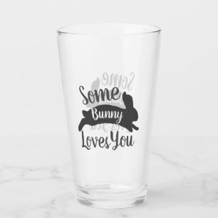 Verre Jaillissent un certain lapin vous aime