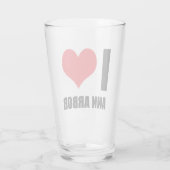 Verre J'aime Ann Arbor (Dos)