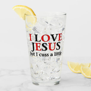 Verre J'aime Jésus [mais moi jurent]
