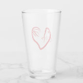 Verre J'aime le poisson (Dos)