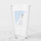 Verre J'Aime Les Grosses Bandes Neige Ski À La Descente (Dos)