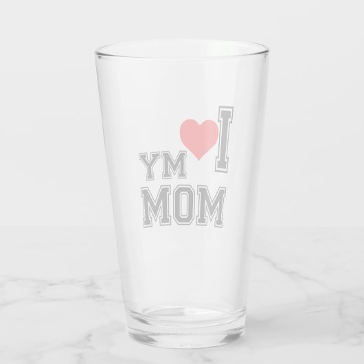 VERRE J'AIME MA MÈRE (Dos)