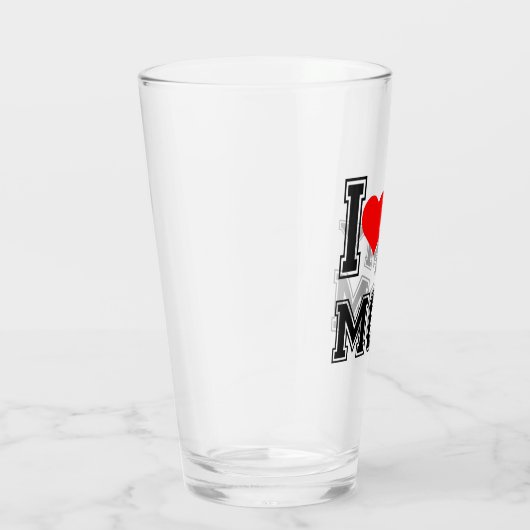 VERRE J'AIME MA MÈRE (Droite)