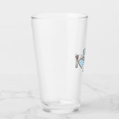 Verre J'aime mes chiens (Droite)