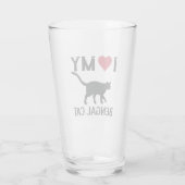 Verre J'Aime Mon Chat Du Bengale (Dos)