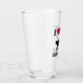 Verre J'Aime Mon Chat Du Bengale (Droite)