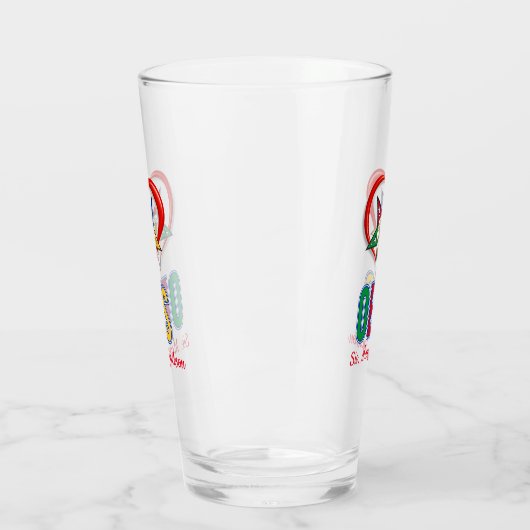 Verre J'aime OES (Gauche)