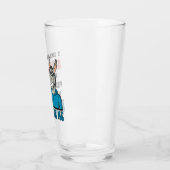 Verre J'Aime Sourire Aux Gens Drôle Cheval Sarcastique (Gauche)