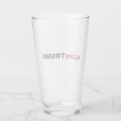 Verre J'aime Trump (Dos)