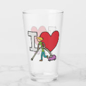 Verre J'Aime Vacuumer (Dos)