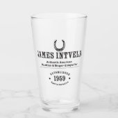 Verre James Intveld Horseshoe Beer Glass (Devant)