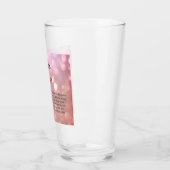Verre Janvier Birthstone Garnet design (Gauche)