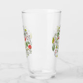 Verre Jardin Fleur sauvage botanique (Gauche)