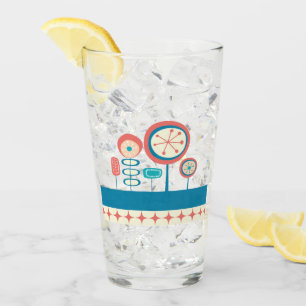 Verre Jardin printanier moderne du milieu du siècle 2