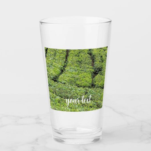 Verre jardins de thé de Munnar sur (Devant)
