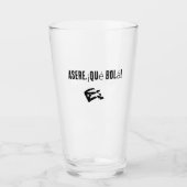 Verre jarra / vaso con frase cubana (Devant)