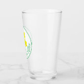 Verre Jaune Daffodil Bunch Floral Printemps mariage Favo (Gauche)