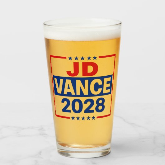 Verre JD Vance 2028 (Devant (rempli))