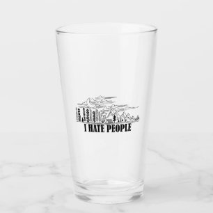 Verre Je déteste les gens