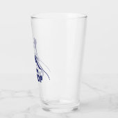 Verre Je l'aime par-dessus (Gauche)