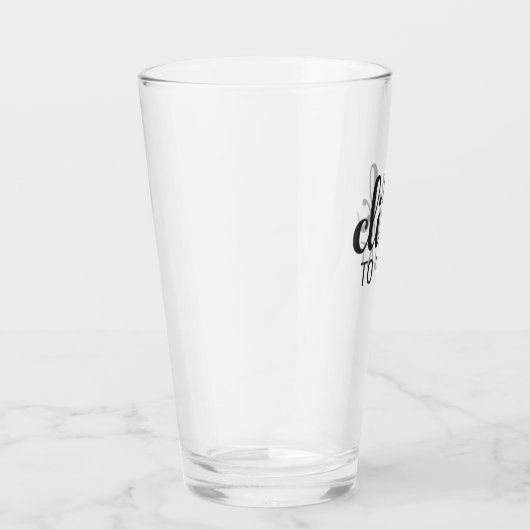 Verre Je m'accroche à ça (Droite)