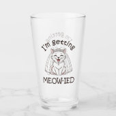 Verre Je me fais Miaou-iser ! (Devant)
