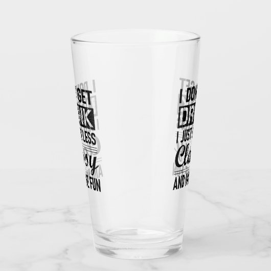 Verre je ne me soûle pas je deviens juste moins classe e (Droite)