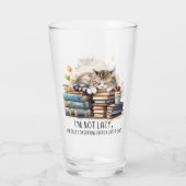 Verre Je ne suis pas un chat mignon (Dos)