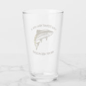 Verre Je pêche parce que l'adultère est difficile... - P (Dos)