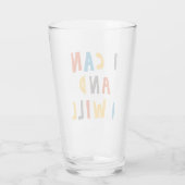 Verre Je Peux Et Je Veux (Dos)