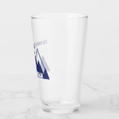 Verre Je préfère être à Chamonix France Mountain (Gauche)