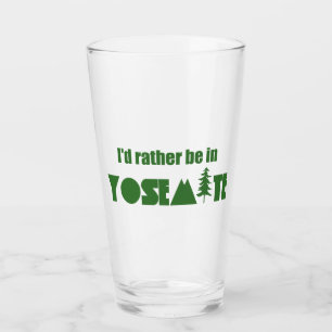 Verre Je préfère être dans le parc national de Yosemite