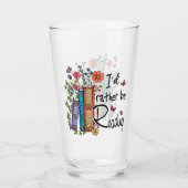 Verre Je préfère lire (Dos)