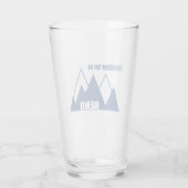 Verre Je préférerais être à Bend Oregon Mountain (Dos)