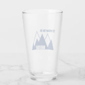 Verre Je Préférerais Être À Boise Idaho Mountain (Dos)
