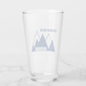 Verre Je préférerais être à Brevard North Carolina Mount (Dos)