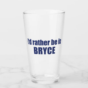 Verre Je Préférerais Être Dans Le Parc National De Bryce