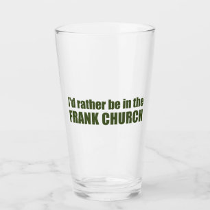 Verre Je Préférerais Être Dans L'Église Frank