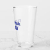 Verre Je Préférerais Être En Acadie (Gauche)