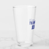 Verre Je Préférerais Être En Acadie (Droite)